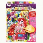 Креативна творчість Блискуча мозаїка 'Glitter mosaic', БМ-03-08, Danko Toys БМ-03-08
