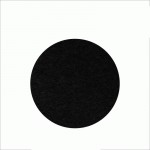 Фетр листовой (полиэстер) А3, 180г / м2, черный, 29.7х42см, А3-Н031, Rosa Talent