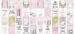 Набор полос с картинками для декорирования (RU + ENG) 'Scandi baby girl' 01050