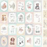 Лист с картинками для вырезания. Набор 'Baby Shabby' 01011-4ukr 01011-4ukr