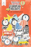 Набор бумажных висечек для скрапбукинга 'European holidays' 67шт. FDDSC-04036 FDDSC-04036