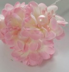 Анемона біло-рожева, перлина, тичинки 1шт. 5см 570539 570539