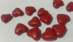 Віск для сургучної печатки Сердечка червоний, 1,4х1,3х0,6см, 1шт. 571699 571699