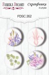 Набір металевих фішок 4шт., FDSC-262, Фабрика Декору FDSC-262