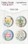 Набор металлических фишек 4шт., FDSC-308 Фабрика Декора FDSC-308