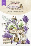 Набір паперових висічок для скрапбукінгу 'Lavender provence' 54шт. FDSDC-04064 FDSDC-04064