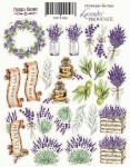 Набор наклеек (стикеры) 'Lavender Provence ', 21 * 16см, FDSTK-056 FDSTK-056