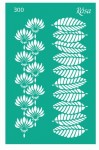 Трафарет самоклеющийся Бордюрный серия 'Floral Poem', 13 * 20см, №300 300