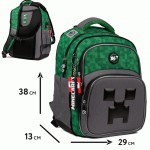 Рюкзак шкільний напівкаркасний, Yes S-91 Minecraft, 559751 559751