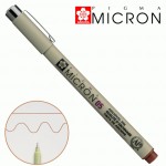 Линер PIGMA MICRON (0.5), 0,45мм, Коричневый, Sakura XSDK05#12