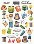 Набір наклейок (стікери) 'Back to School', 21*16см, FDSTK-076 FDSTK-076