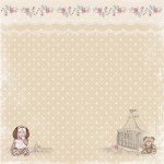 Бумага двусторонняя для скрапбукинга 'Baby shabby', 30 * 30см, FDSPS-01-03 FDSPS-01-03