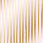 Лист односторонней бумаги с фольгированием 'Golden Stripes Light Pink', 30 * 30см, 200г / м2, 14-002 14-002