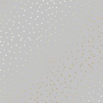 Лист одностороннього паперу з фольгуванням 'Golden Drops Gray', 30*30см, 200г/м2, 13-006 13-006