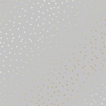 Лист одностороннього паперу з фольгуванням 'Golden Drops Gray', 30*30см, 200г/м2, 13-006 13-006