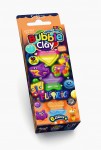 Набір для креативної творчості 'Bubble Clay' FLUORIC' 6кол. укр.  BBC-FL-6-01U. Danko Toys BBC-FL-6-01