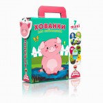 Пазлы-двойняшки 'Прятки' для самых маленьких, VT2904-02 (укр.), Vladi Toys VT2904-02