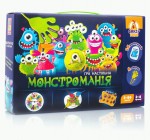 Игра настольная с липучками 'Монстромания', VT8044-23 (укр.), Vladi Toys VT8044-23