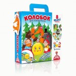 Максі пазли 'Колобок' для найменших, VT2909-09 (укр.), Vladi Toys VT2909-09