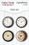 Набор металлических фишек 4шт., FDSC-423, Фабрика Декора FDSC-423