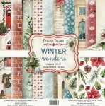 Набор двусторонней бумаги для скрапбукинга 30,5*30,5см 'Winter wonders' 200г/м2, 10 л., 01093 01093