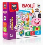 Магнітна гра 'Емоції', VТ5422-05 (укр.), Vladi Toys VТ5422-05