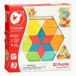 Игрушка деревянная '3D пазл', 3D Puzzle, 3728, CLASSIC WORLD 3728