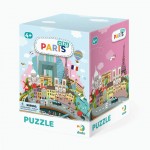 Пазл Міста 'Париж', 64 елементи, 300169, Dodo Toys 300169