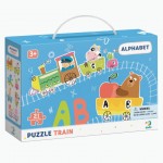 Пазл Азбука 'Alphabet Train', 21елемент, 300251, Dodo Toys 300251