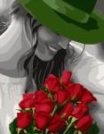 Набір акриловий живопис за номерами 'Квіти коханій' 40*50см, KHO4705 KHO4705