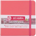 Блокнот для графіки Talens Art Creation 140г/м, 12х12см, 80л., кораловий, Royal Talens 