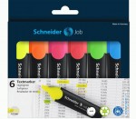 Набір маркерів текстовиділювачів JOB, 6 кольорів , S115096 S115096