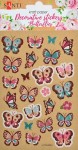 Набір декоративних стікерів на крафтовому папері 'Метелики', 2 шт/уп, 10*15, 741310 741310