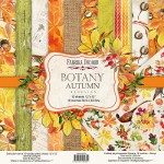 Набор двухсторонней бумаги для скрапбукинга 30,5*30,5см 'Botany autumn redesign', 200г/м2, 10л. 01074 01074