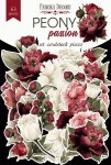 Набір паперових висічок для скрапбукінгу 'Peony passion' 63шт. FDSDC-04110 FDSDC-04110