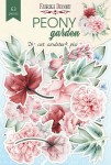 Набор бумажных высечек для скрапбукинга 'Peony garden' 63шт. FDSDC-04109 FDSDC-04109