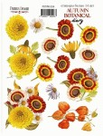 Набір наклейок (стікери) 'Autumn botanical diary', 21*16см, FDSTK-226 FDSTK-226