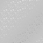 Лист одностороннього паперу з фольгуванням 'Silver stars Gray', 30*30см, 200г/м2, FDFMP-09-016 FDFMP-09-016