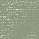 Лист односторонней бумаги с фольгированием 'Silver Text Olive', 30*30см, 200г/м2, FDFSP-23-015 FDFSP-23-015