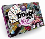Игра настольная развлекательная ''Doobl Image Luxe’’, укр., DBI-03-01U, Danko toys DBI-03-01