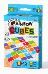 Гра настільна розважальна ’BRAINBOW CUBES’’, укр., G-BRC-01-01, Danko toys G-BRC-01-01