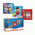 Пазл 3 в 1 'Paw Patrol', 25, 36 и 54 элемента, 20х20см. 200153, DoDo Toys 200153