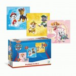 Пазл 3 в 1 'Paw Patrol', 25, 36 та 54 елементи, 20х20см. 200154, DoDo Toys 200154