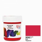 Краска гуашевая художественная Красная, 906, 40мл ROSA Studio 906