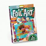 Креативна творчість Аплікація кольоровою фольгою 'FOIL ART', FAR-01-08, Danko Toys FAR-01-08