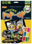 Набір для творчості ' 3Д картинка з фарбами' 'Чарівна бджілка', HT-12-02. Апельсин HT-12-02