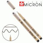 Лінер PIGMA Micron 10=0.6 мм, чорний, Sakura