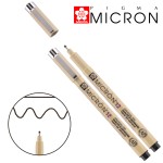 Лінер PIGMA Micron 12 = 0.7мм , чорний, Sakura