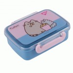 Контeйнер Yes 'Pusheen' 420 мл., блакитно-рожевий, 708364 708364