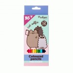 Олівці кольорові Yes 12 кольорів 'Pusheen', 290761 290761